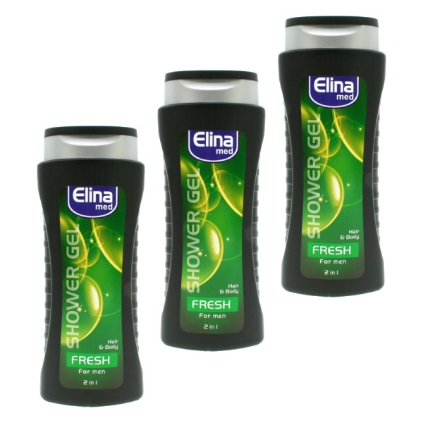 Duschgel Elina 300ml 2in1 Fresh for men