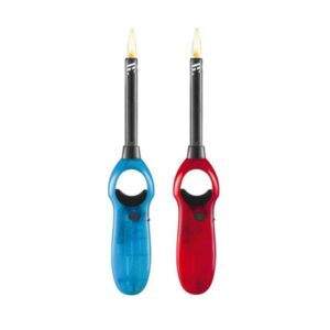 Stabfeuerzeug rot und blau